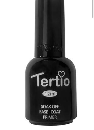 Tertio base coat primer основа під гель лак для нігтів 12 мл