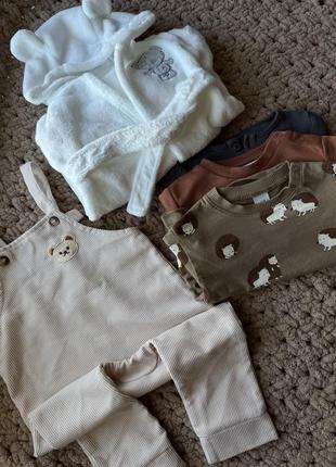 Лот одягу на хлопчика 9-12м