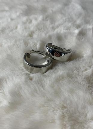 Серьги кольца 2