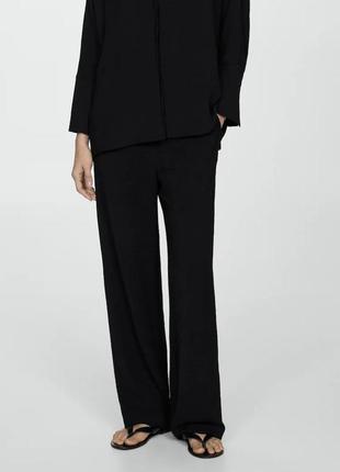 Брюки легкие широкие mango, размер 50 (арт1770)