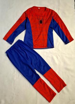 Spider-man  костюм карнавальный человек паук на 5-6 лет и 3-4 года