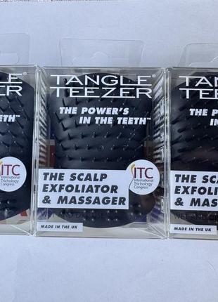 Щетка для массажа головы tangle teezer the scalp exfoliator & massager lavender