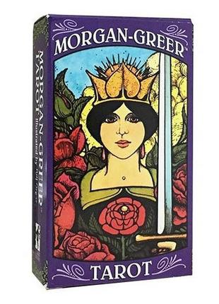 Карты таро моргана грера tarot morgan greer, 12х7 см
