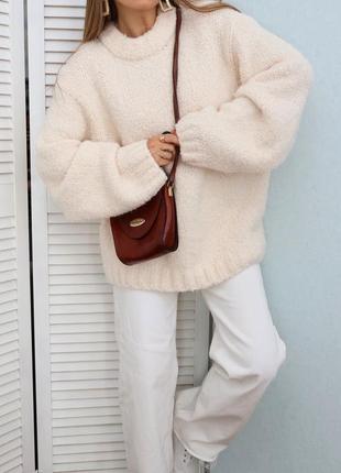 Массивный шерстяной свитерик-хмарка h&m