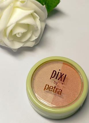 Pixi beauty blush duo | румяна + хайлайтер, 4,5г.