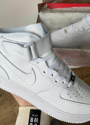 Кроссовки nike air force 1’07 hight white