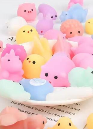 Набір сквіш іграшок mochi 30 шт. антистрес іграшка7 фото