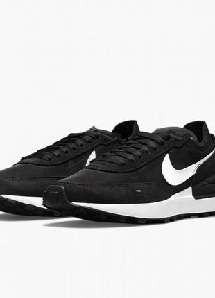Кроссовки женские nike waffle one black