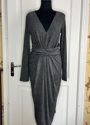 Платье из шерсти dkny