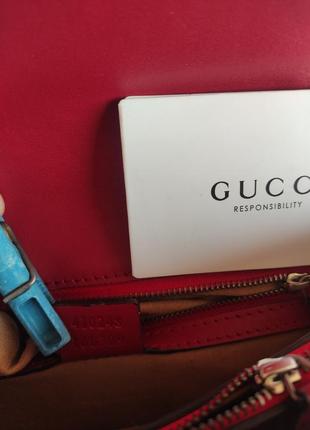 Gucci італія люкс бренд сумка клатч шкіра замш.9 фото
