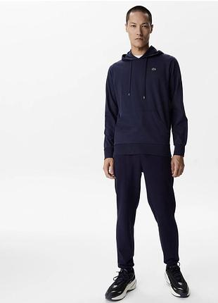 Спортивний чоловічий костюм темно синій lacoste