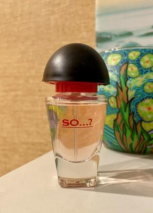 🇬🇧 текучесть so...? so...? so iconic eau de toilette 1994 год снятость
