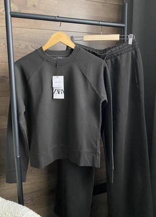 Zara оригинал костюм вареный утепленный р. s в наличии