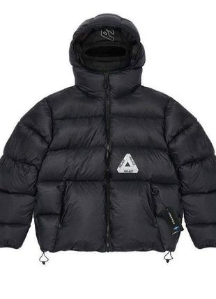 Пуховик palace з балаклавою down jacket