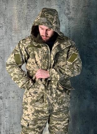 Костюм горка на флісі піксель