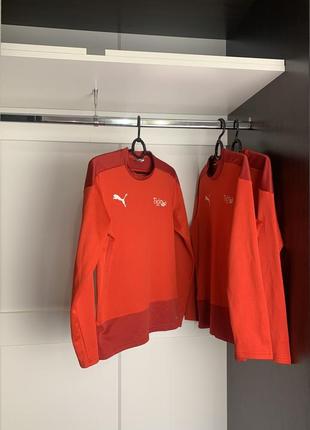 Детская тренировочная кофта от puma nike adidas футбольная форма олимпийка футбол