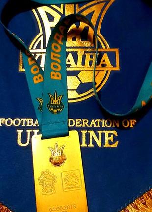 Медаль кубок украины з футболу сезон 2014-2015 год . динамо киев
