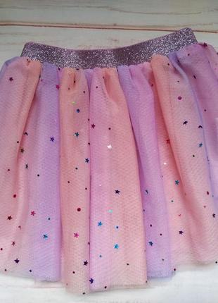 Юбка в звездочки