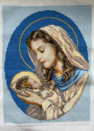 Вишита хрестиком ікона