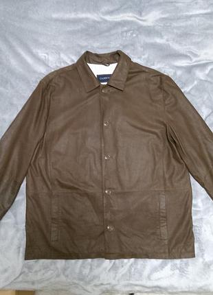 Кожа наппа! мужская кожаная куртка пиджак gilberto.