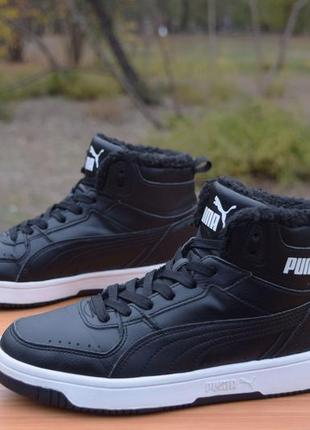 Зимние кроссовки puma на меху р.37