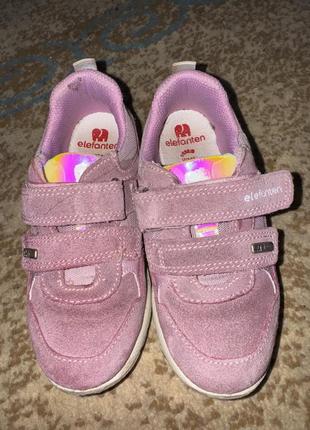 Замшевые кроссовки elefanten 29
