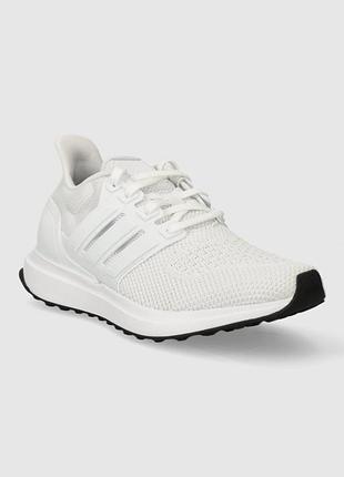 Білі текстильні легкі літні жінкочі кросівки adidas ubounce dna j