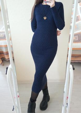 Трикотажна вовняна сукня від karen millen