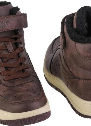 Кроссовки, сникерсы kappa bash mid fur 242799-5043