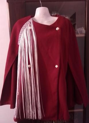 Пончо-пальто