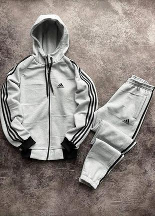 Спортивний костюм  adidas на флісі