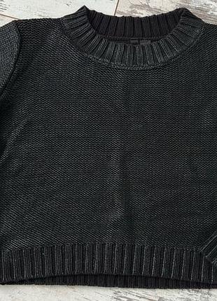 Интересный свитер с напылением