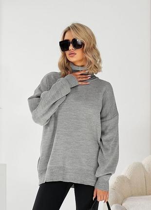 Свитер в стиле оверсайз,туречна10 фото
