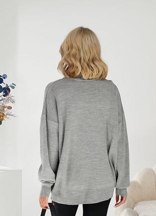 Свитер в стиле оверсайз,туречна9 фото