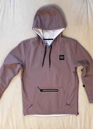 Худі жіноче в ідеальному стані 686 waterproof hoody (dusty mauve) 23-24