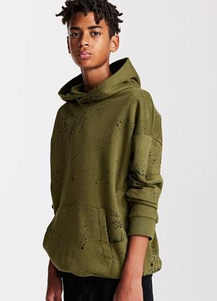 Теплая толстовка худи для мальчиков от h&m