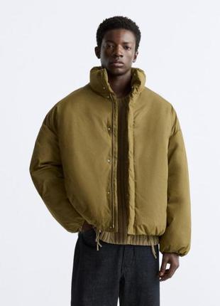 Пуфер куртка zara × h&m