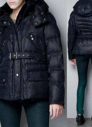 Куртка пуховик zara