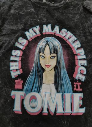 Лонгслив junji ito tomie masterpiece размер s аниме3 фото