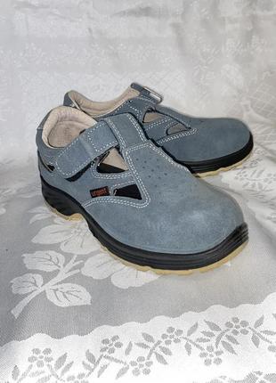 Летняя рабочая специальная обувь рабочие сандалии с металлическим носком, летние рабочие сандалии