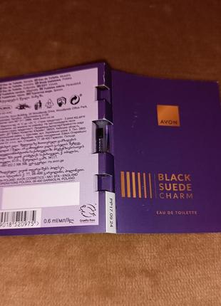 Пробник т/в black suede charm