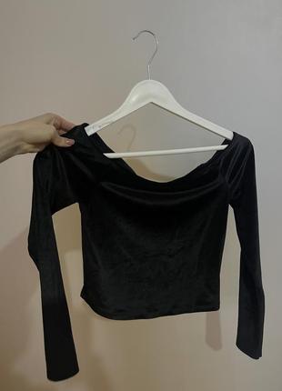 Велюрова блуза