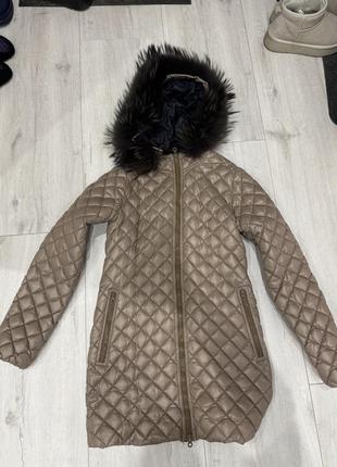 Итальянский пуховик на гусиной пуху