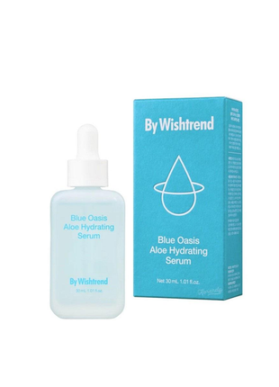 Суперзволожуюча сироватка з алое by wishtrend blue oasis aloe hydrating serum 30 мл