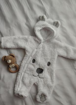 Махровый комбинезон человечек 🐻‍❄️🧸
