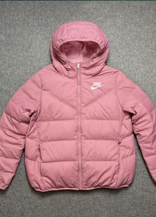 Двусторонний пуховик nike из новых коллекций