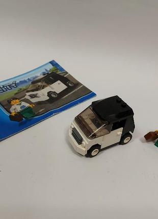 Конструктор лего игровой набор lego city маленький автомобиль (3177)