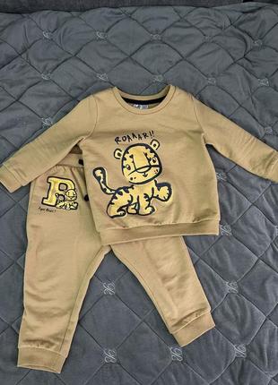 Костюм на хлопчика pepco so cute 9-12 80 см.