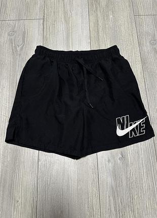 Спортивні шорти nike logo black fit