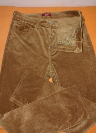 Вельветовые джинсы от известного бренда.7 фото